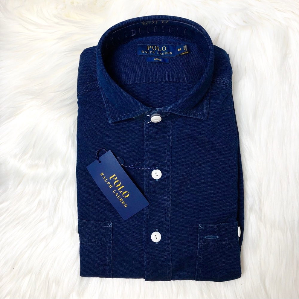 🌟 NWT Polo Ralph Lauren Button Down Shirt - Picture 4 of 8